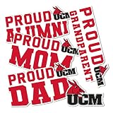 Desert Cactus University of Central Missouri Sticker UCM Mules Vinyl Decal Laptop Water Bottle Car Scrapbook (Family Full Sheet)