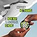 LF*GO! Energy Pouches | Caffeine Pouches | 6 Essential Vitamins and Minerals | Strawberry Kiwi | 200 mg Natural Caffeine | 0 Calories | 0 Sugar | 15 Pouches Per Can | 1 Can