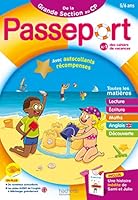 Passeport - De la Grande Section au CP 5/6 ans - Cahier de vacances 2024 2017222518 Book Cover