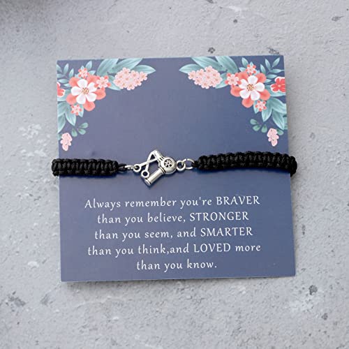 KUIYAI Hairstylist Gift Bracelet Future Hairdresser Gift Hair Dryer Jewelry3