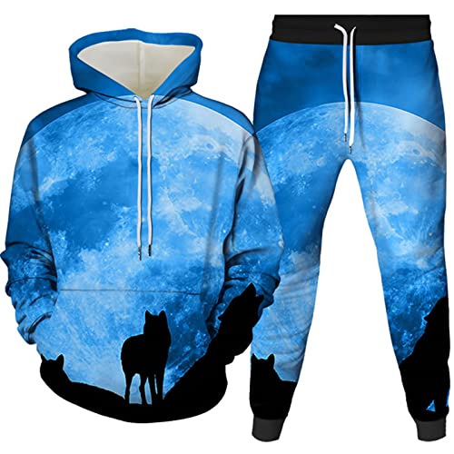 Sweat à capuche homme motif fin imprimé en 3D relief grande taille