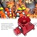 Eujgoov 180dB Sound Light Horn Industrial Siren Alarm Industrial Audio Visual Alarm System with USB Port, Water Proof Emergency Strobe, for Security Posts (DC24V)
