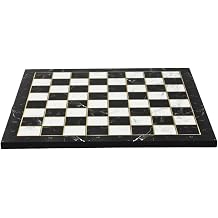 14 Inch Black Marble Design Chess Board