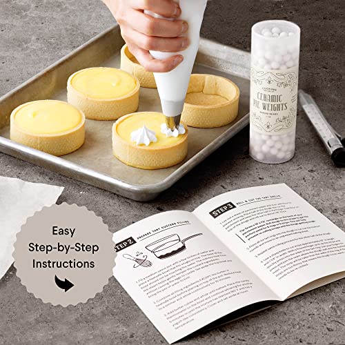Cooking Gift Set Co. | French Tart Baking Kit | French Pastry Made Simple with Step by Step Instructions | Gifts for Bakers and Unique Chef Gifts - Thumbnail 5