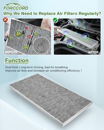 Image of Under Hood Cabin Air Filter Fits for Tesla S 2016-2020 (External)