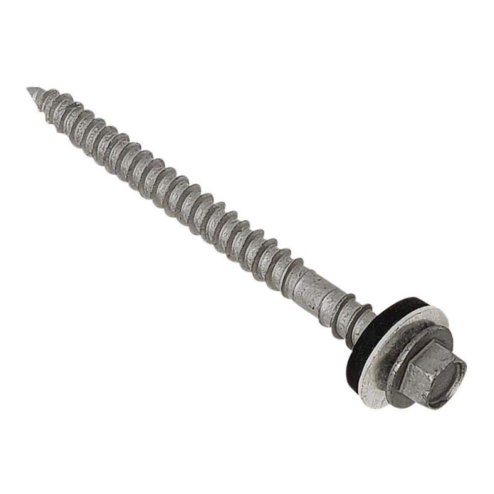 TechFast Composite Sheet to Timber Roofing Screws | 6.3 x 100mm | Elementech | Box 100