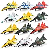 soi-meme 12 Pcs Pull Back Airplane Toys for Toddlers 1-3, Boys Plane Playset,FighterToys, Gifts for Toddler Kids 1+ Years Old, Kids Presents Toys