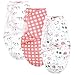 Hudson Baby Unisex Baby Quilted Cotton Swaddle Wrap 3pk, Girl Farm Animals, 0-3 Months