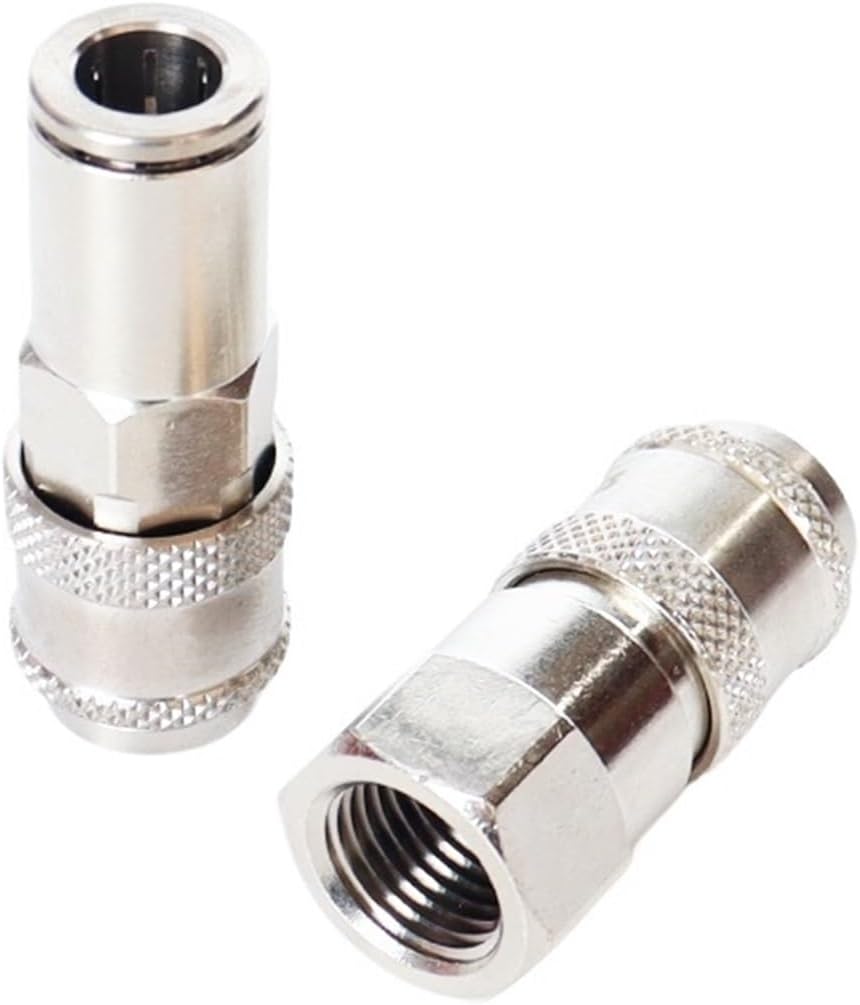 1pc TZS Series All Copper European Style Self-locking Closed Quick Mini Connector Pneumatic Connectors brass pipe fittings(TZS-SH8)