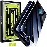 WSKEN for Samsung Galaxy S25 Ultra Privacy Screen Protector - 25 Degree Anti Spy [Fingerprint Unlock Support] Case Friendly Shatterproof Auto Dust Removal Tempered Glass for Galaxy S25 Ultra,2 PCS