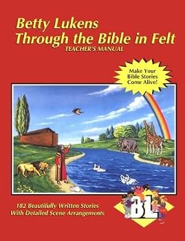 Paperback Through the Bible in Felt: Teacher's Manual Book