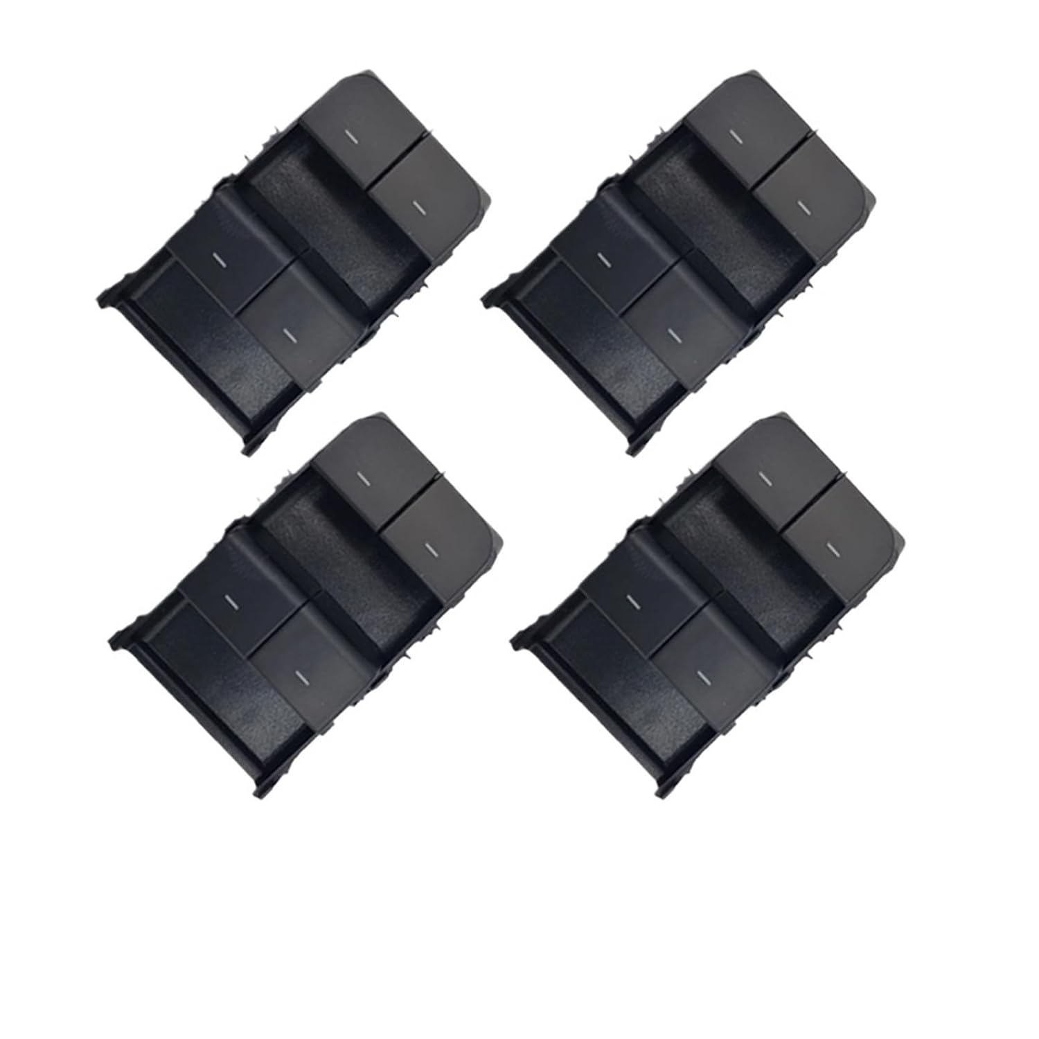 Electric Front Power Window Control Lifter Switch Button Compatible with Tesla Model Y/3 2021-2023 1081037-02-G 1081038-02-F Car Accessories(4 PCS 1081038 Matte)