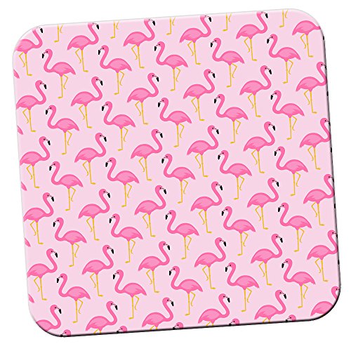 Image of Flamingo Madness - Pink Design Coaster/Set of 4 Coasters