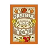 Hallmark Business Bulk 25 Pack Thanksgiving Appreciation Cards for Employees & Staff (Grateful for You), 5x7 Cards, Message Inside, Envelopes Included