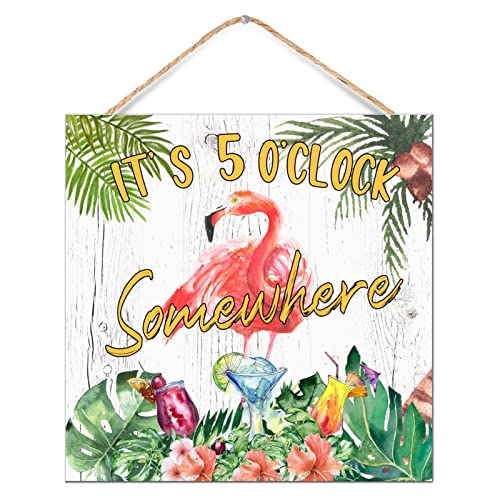 Plaque en bois personnalisée à offrir pour une crémaillère ou une fête au jardin