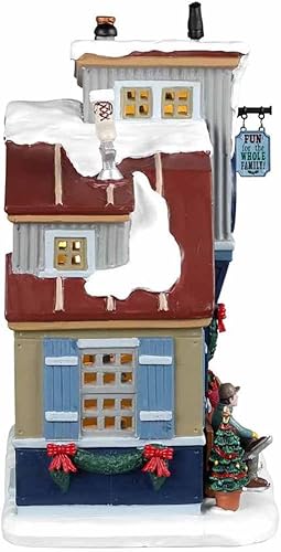 Miniatura 2 de Lemax Christmas Village Tis The Season Skate Rentals funciona con pilas Led -25883