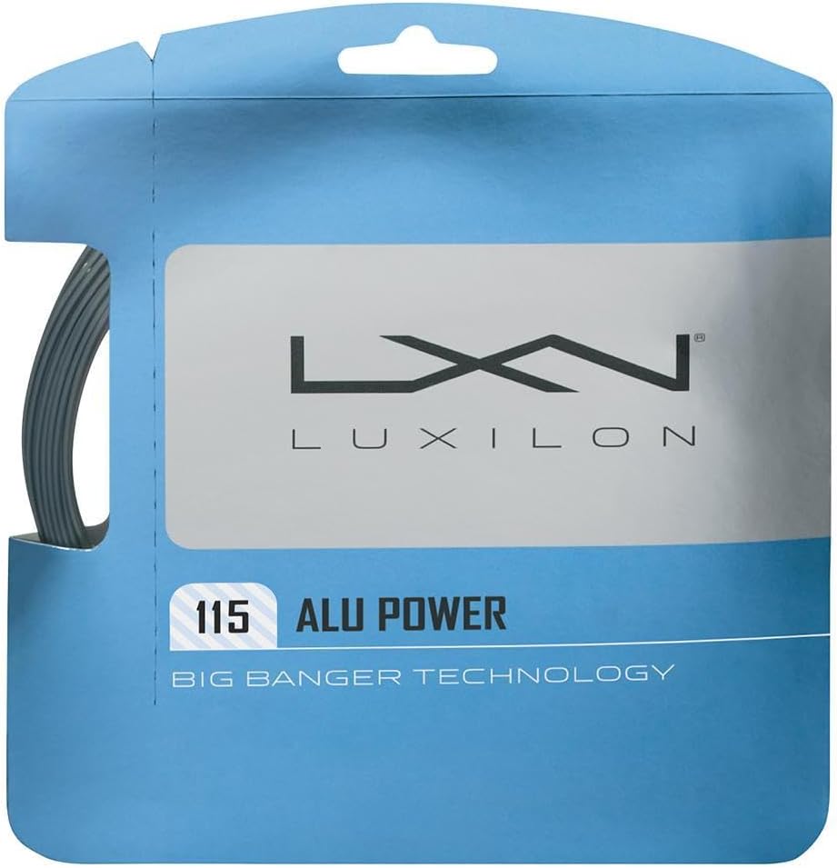 Luxilon ALU Power Tennis Strings - Pro Tour #1 for Superior Power, Control & Spin