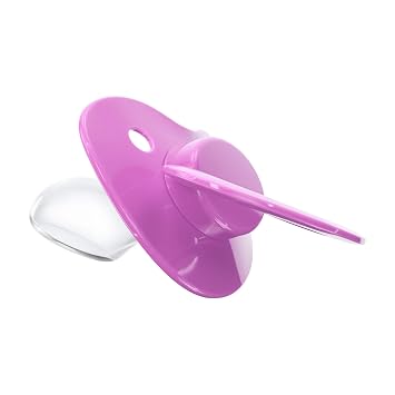 Pacifier Addict - Fixx - JUMBO Functional Adult XXL Silicone Pacifier - Size 10 (Bold Lilac)