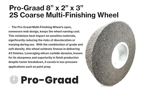Image of Multi-Finishing Wheel 8 inch x 2 inch x 3 inch, 2S Coarse, 13185