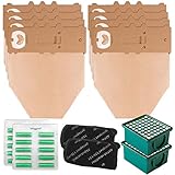 Diese Staubsaugerbeutel für Kobold 131 Staubsaugerbeutelzubehör, aus 2 Lagen verstärktem Papier, umweltfreundlich, starke Saugkraft, große Kapazität, können lange verwendet werden