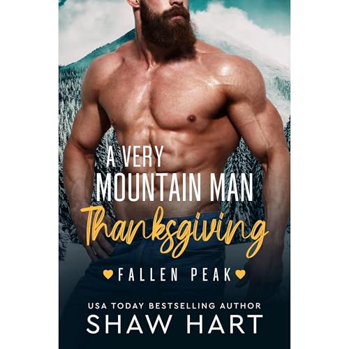 A Very Mountain Man Thanksgiving Audiolibro Por Shaw Hart arte de portada