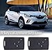 Micro Traders 2X 4 Button Car Key Fob Case Replacement Housing Shell with Keys Smart Remote Fob Case Shell Compatible with Renault Laguna Megane Scenic CLIO Captur Koleos 2009-2016
