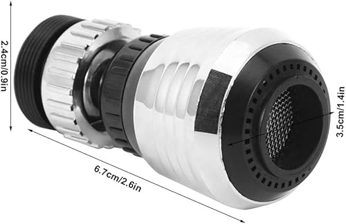 Miniatura 2 de Cabezal de grifo de cocina movible giratorio de 360 grados para ahorro de agua, boquilla de filtro de fregadero, difusor flexible, paquete de 5