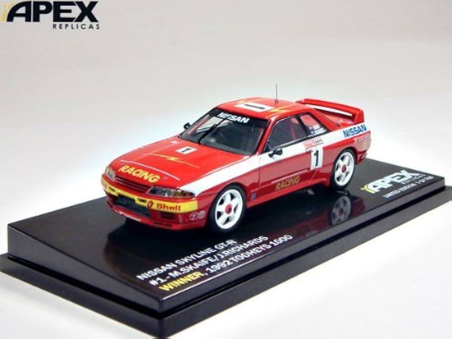 日産スカイラインGT-R　ミニカー Nissan スカイライン GT-R R32 Veilside コンバット C-I ジェム