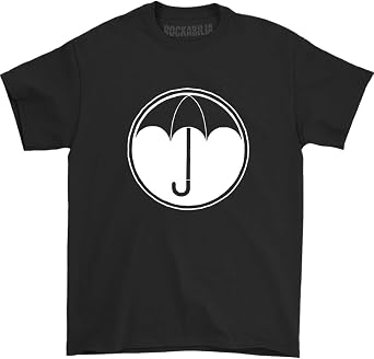 Umbrella Academy Mens UA Classic Logo Tee Black T-Shirt XX-Large Black