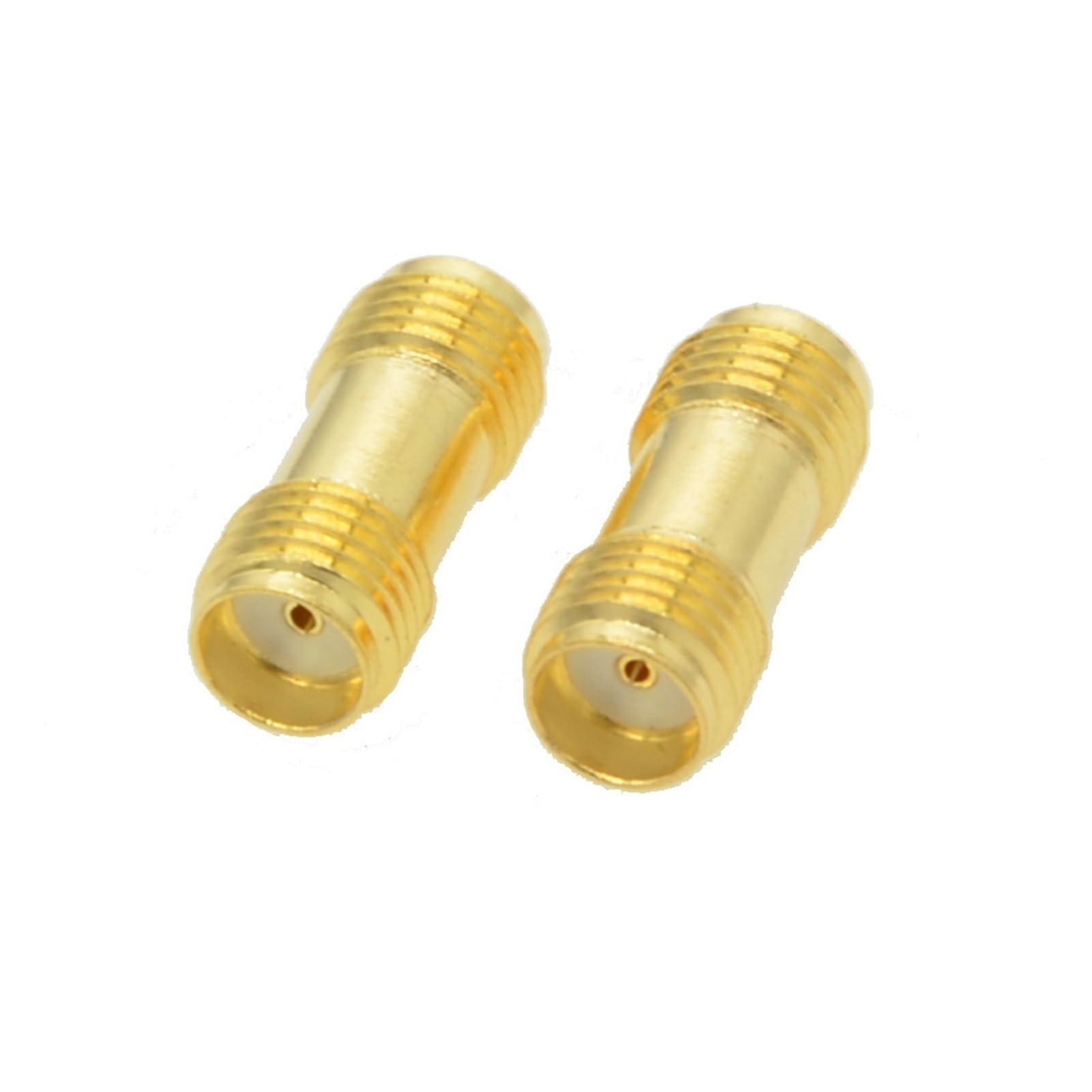 2. PCS. /quantité RF SMA/RP-SMA Fiche mâle à femelle prise compatible avec antenne rarement Sma. Compatible avec SMA RF. Convertisseur de connecteur adaptateur coaxial(SMA M to SMA F)