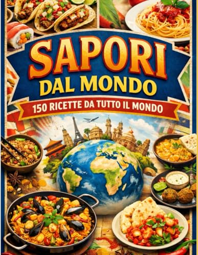 SAPORI DAL MONDO: 150 RICETTE DA TUTTO IL MONDO