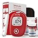 Sinocare Diabete test kit glucosio nel sangue, kit di monitoraggio dello zucchero con 50 strisce Codefree 50 lance Painfree dispositivo di lancio per i diabetici del UK-in mg/Dl(Safe-AQ Smart)