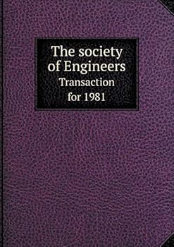 Paperback The society of Engineers Transaction for 1981 Book