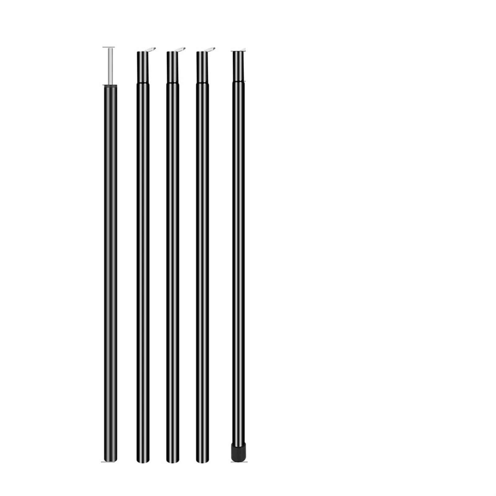 zeltstange 2m LCKKJHG Zeltstangen Teleskop-Zeltstangen 2er-Set Leichte verstellbare Trekking-Camping-Faltstangen for Wandern im Baldachin FüR Zelt, Tarp, Sonnensegel(Black L 60cm) Sport & Freizeit Spritzschutz für Schutzblech ALUMEE, deda Farbe:petrol grün