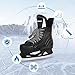 SMOOJOY Adjustable Ice Hockey Skates for Kids Men Women All Adult and Junior Sizes Outdoor Indoor Rink