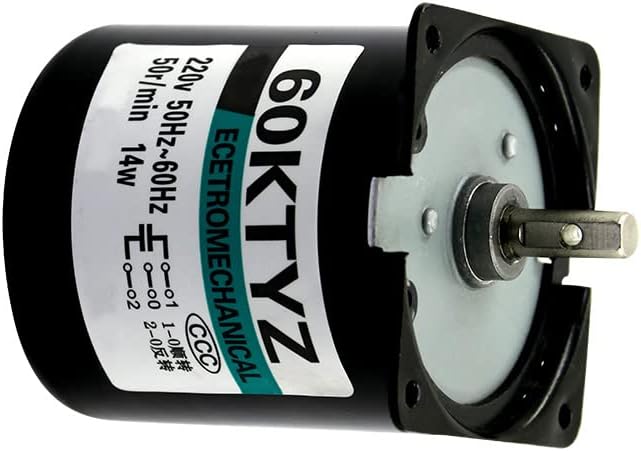 60Ktyz 14W 110V/220V Ac Permanent Magnet Synchronous Gear Motor(220V 5RPM)