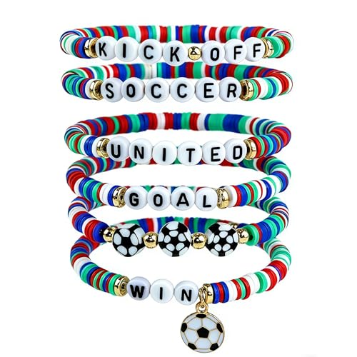 Soccer Mom Bracelet 6-Pack