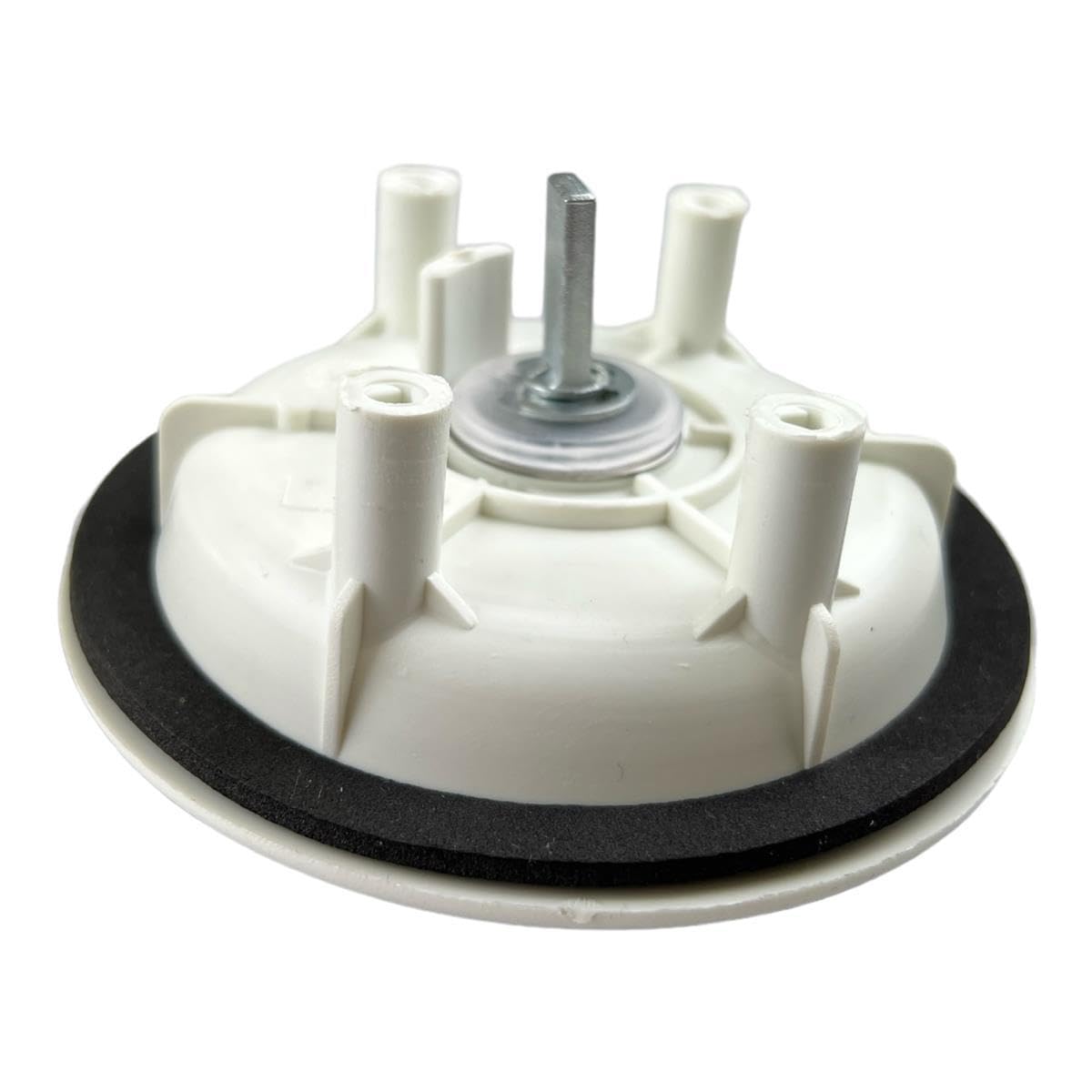 CR-MOESANCO® Cerradura Autocaravana Exterior e Interior | Cierre Puerta Caravana y Camper 30-40mm Compatible con Zadi | Kit Completo Ambidiestro Anti-UV con 2 Llaves y Junta | Ø110mm Blanco