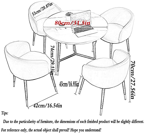 Office Business Hotel Lobby Dining Table Set, Business Coffee Table Office Table And Chair Set, Leisure Table And Chair Set Round Table Tea Shop Bakery Dessert Shop Reception Area Hotel Reception Room #TOP1