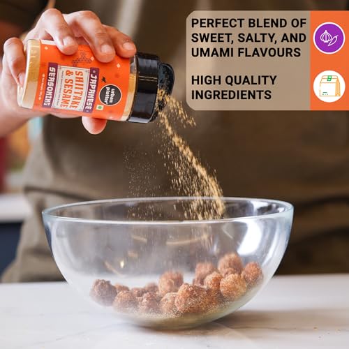 Image of Urban Platter Shiitake Mushroom and Sesame Seasoning, 100g (Umami Japanese-Style Ramen Seasoning)