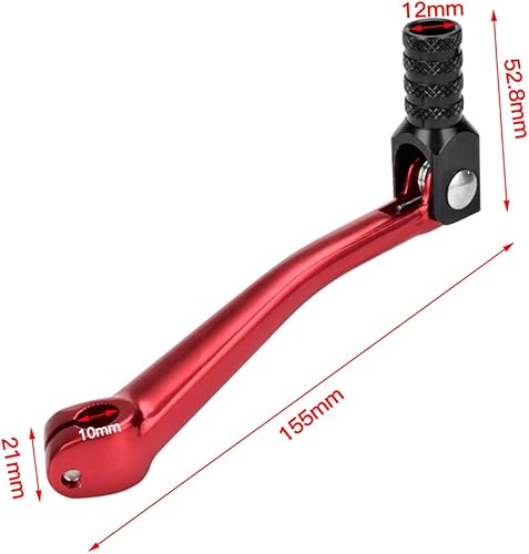 Miniatura 2 de HIAORS Reemplazo de palanca de cambios de aluminio plegable CNC para SSR CRF XR50 CRF70 Tao Tao Coolster Apollo Baja Dirt Runner Xpro Hawk 250