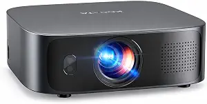 Short Throw Projector with Auto Focus and Keystone - Portable Home Theater and Outdoor Use