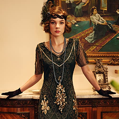 Babeyond Long Pearl Necklace Faux Pearls Necklace Set Beaded Long Pearls Necklace 1920S Gatsby Costume Jewelry #TOP5