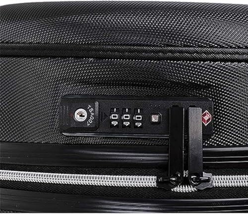 Luggage Travel Gear 18 Inch Carry On Lugage Round Suitcases with Wheels Portable Lugage Suitcase Checked(A)3