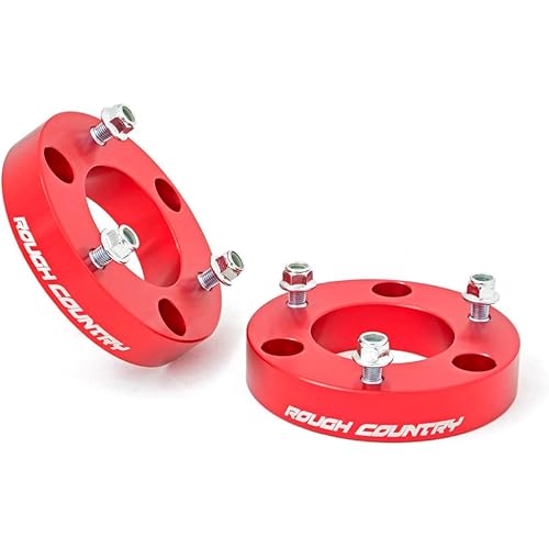 Rough Country 2" Leveling Kit for 2004-2024 Nissan Titan | Anodized Red - 863RED