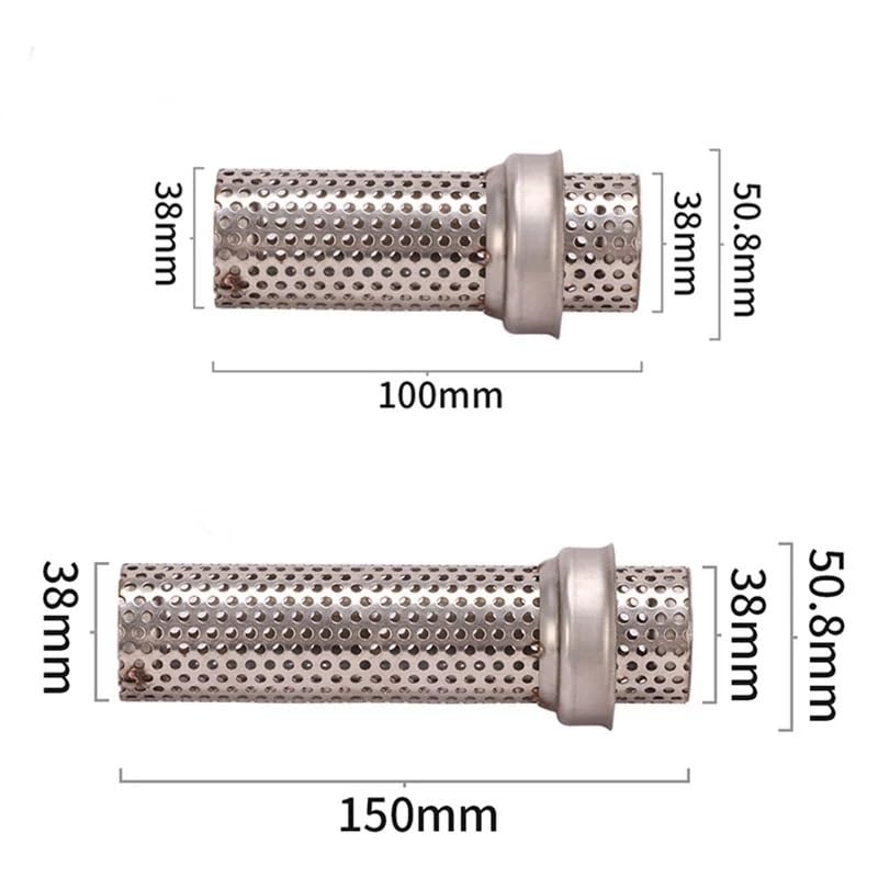 51MM Motocykl DB Killer-Silencer Hałas Siatka dźwiękowa DB Killer-Silencer [YANKEBOWANG](150 x 38 x 50.8mm)