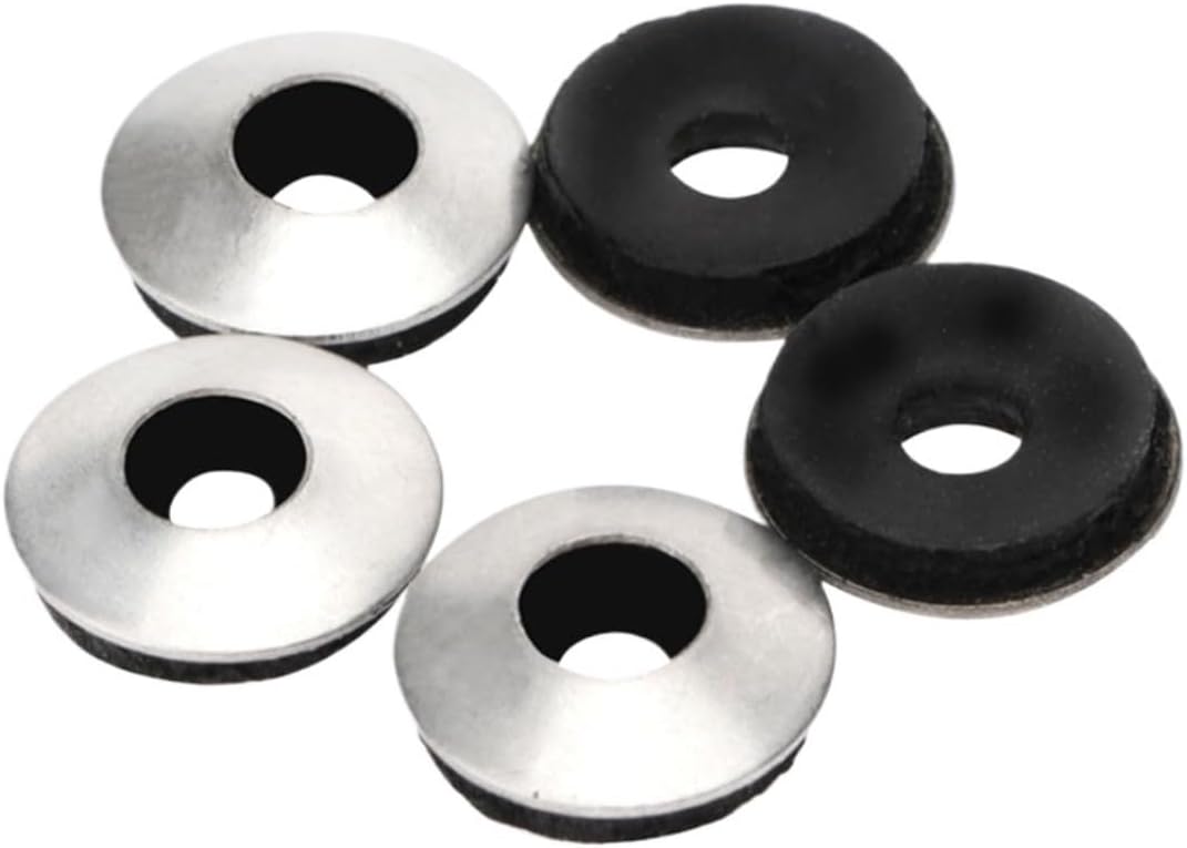 4.2mm Waterproof Washers,304 Stainless Steel EPDM Nylon Composite Washer Sealing For Drilling Screw,D044(M6.3x16-400 pieces)