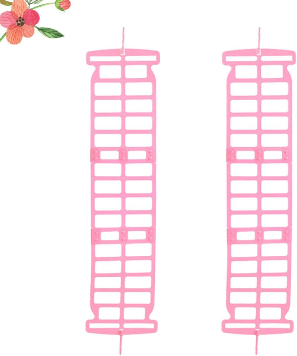 VALICLUD 2pcs Adjustable Pillow Drying Rack, Plastic Hanging Stand
