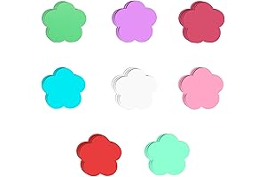 120 Assorted Color Daisy Paper Flower Cutouts Classroom And Home Decoration