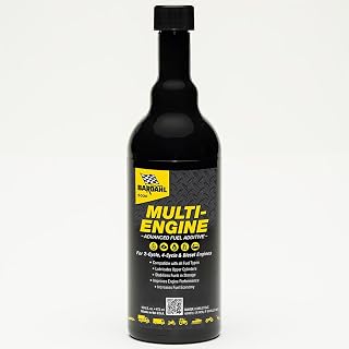 Bardahl Multi-Engine Advanced Fuel Additive Fuel System Cleaner and Fuel Stabilizer for Gasoline and Diesel Fuel (Pack of 1)